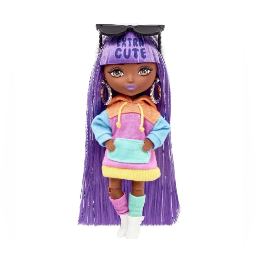 Barbie Extra Minis | Cute purple hair